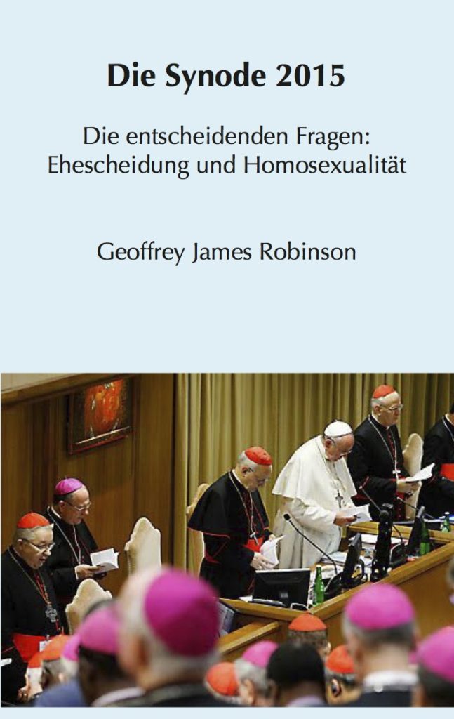 Die Synode 2015:Die entscheidenden Fragen:Ehescheidung und Homosexualität (PDF)-0