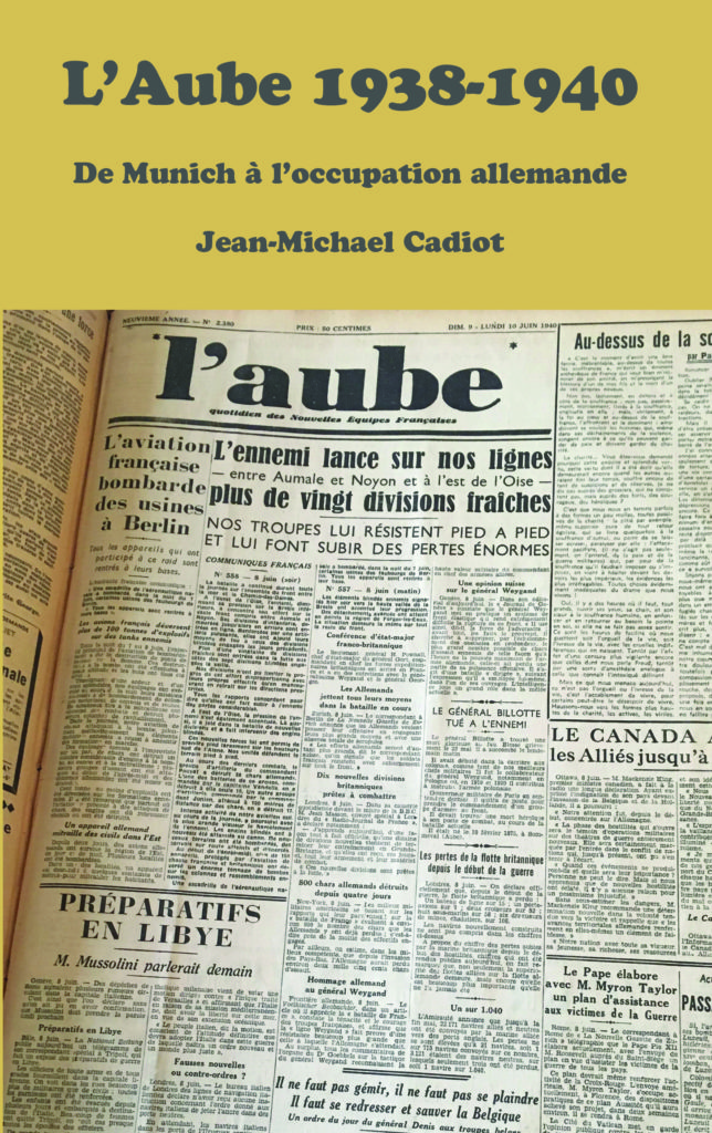 L'Aube 1938-1940 (PAPERBACK)-0