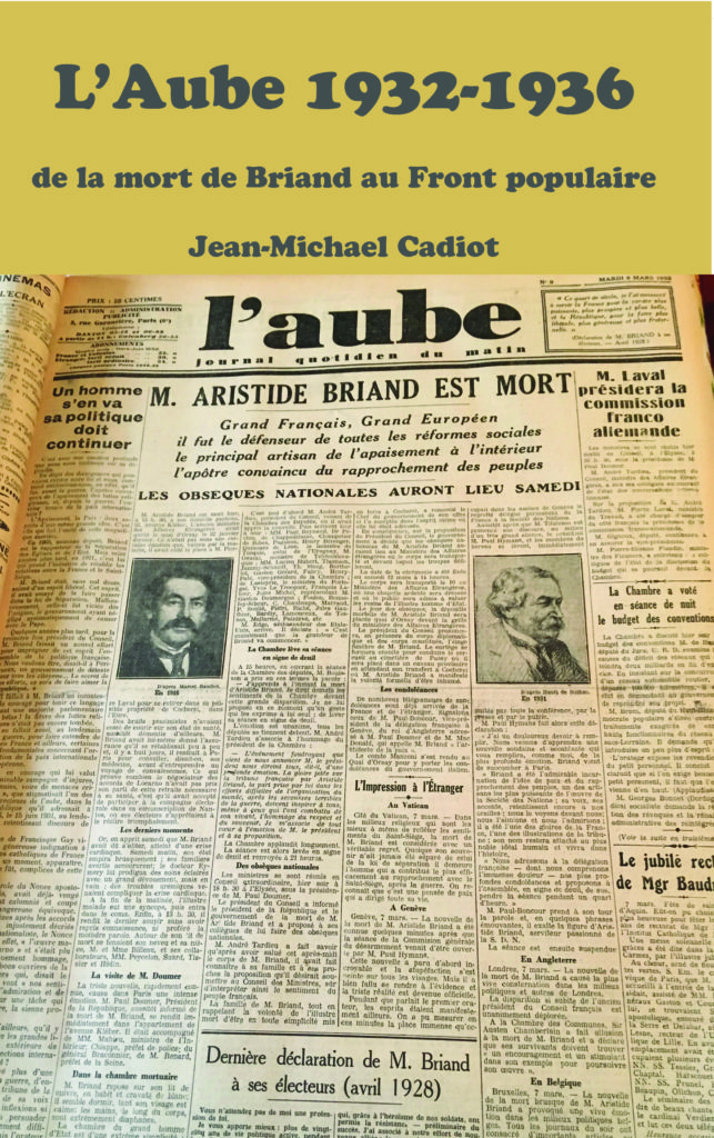 L'Aube 1932-1936 (PAPERBACK)-0